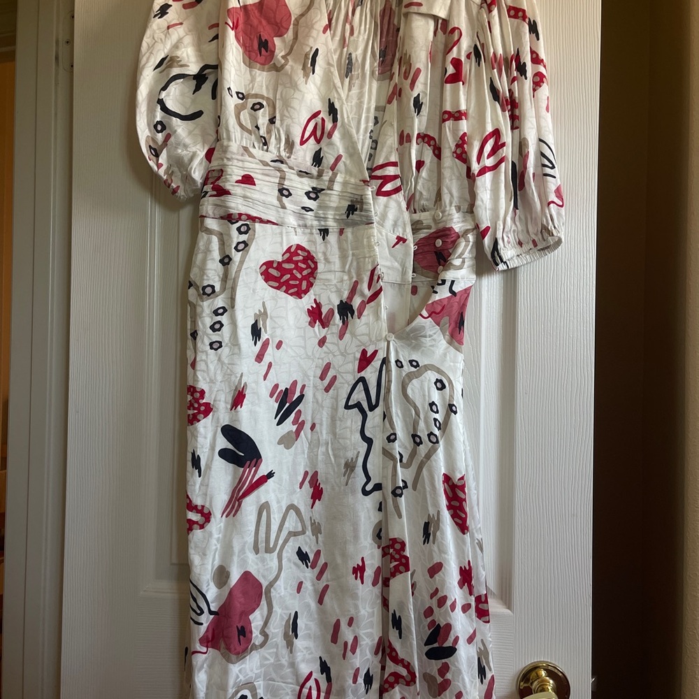 ba&sh Multicolor Abstract Pattern Dress - Picture 2 of 5